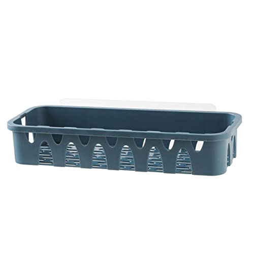 Anneome 1Stk Badezimmer Nahtlose lagerregal Kitchen Storage Basket Bad wandregal Hängeregale für die Wand Lagerregale regalhalterung wandmontiertes Regal nahtloses Lagerregal Kein Stanzen